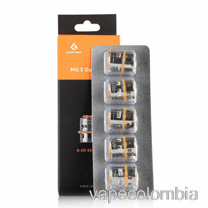 Vape Desechable Geek Vape M Bobinas De Repuesto 0.3ohm M Doble Bobina